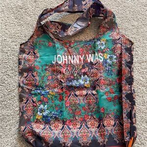 Johnny Was Multicolor Floral Tote